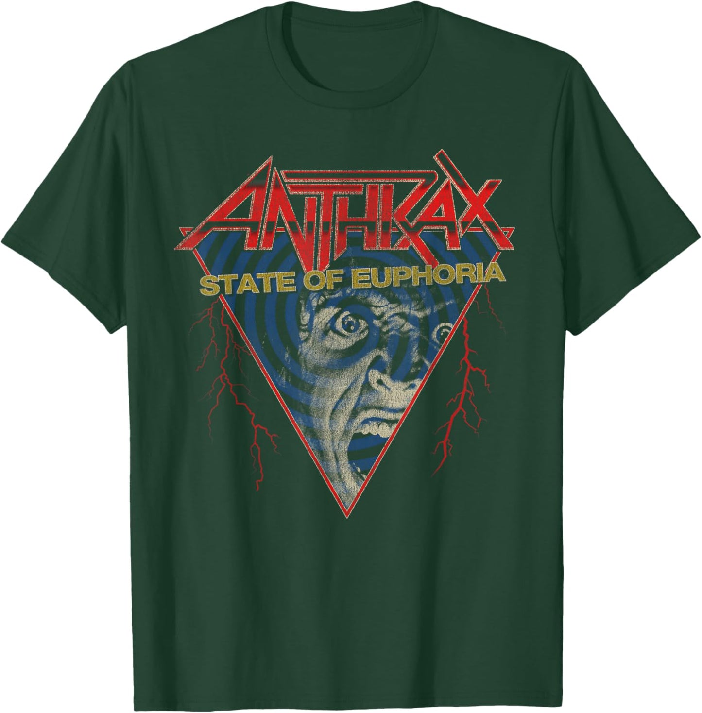 Anthrax – Optical Euphoria T-Shirt - T-Shirt | Forest