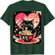 Kawaii Anime Cat Ramen Japanese Graphic Men Women Teens T-Shirt - T-Shirt | Forest