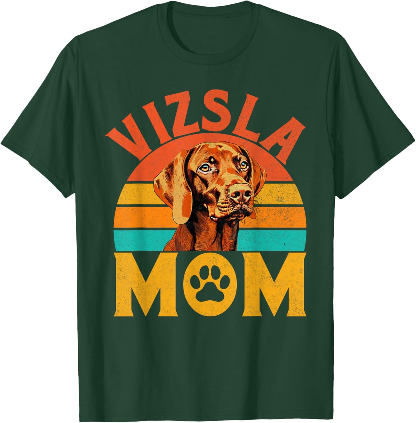 Vizsla Mom Vizsla T-Shirt - T-Shirt | Forest