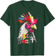 Chicken Colorful Text Drawing Animal Artwork Chicken T-Shirt - T-Shirt | Forest