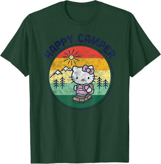 Hello Kitty Happy Camper T-Shirt - T-Shirt | Forest