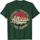 Atticus The Man The Myth The Legend Personalized Name T-Shirt - T-Shirt | Forest
