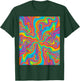 Psychedelic Rainbow Swirl Trippy Abstract Colorful Art T-Shirt - T-Shirt | Forest