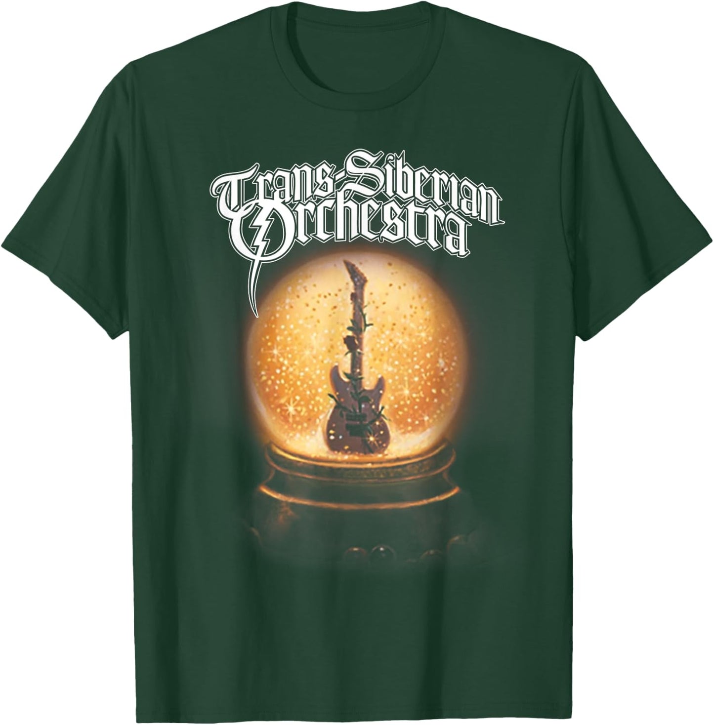 Trans-Siberian Orchestra Guitar Globe T-Shirt - T-Shirt | Forest
