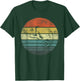 Chameleon Lover Gifts Retro Sunset Animal Reptile Silhouette T-Shirt - T-Shirt | Forest