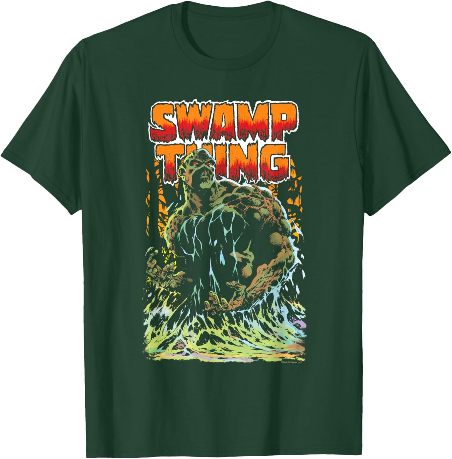 Justice League Swamp Thing T-Shirt - T-Shirt | Forest