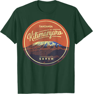 Travel Africa Tanzania Serengeti Mount Kilimanjaro Vacation T-Shirt - T-Shirt | Forest