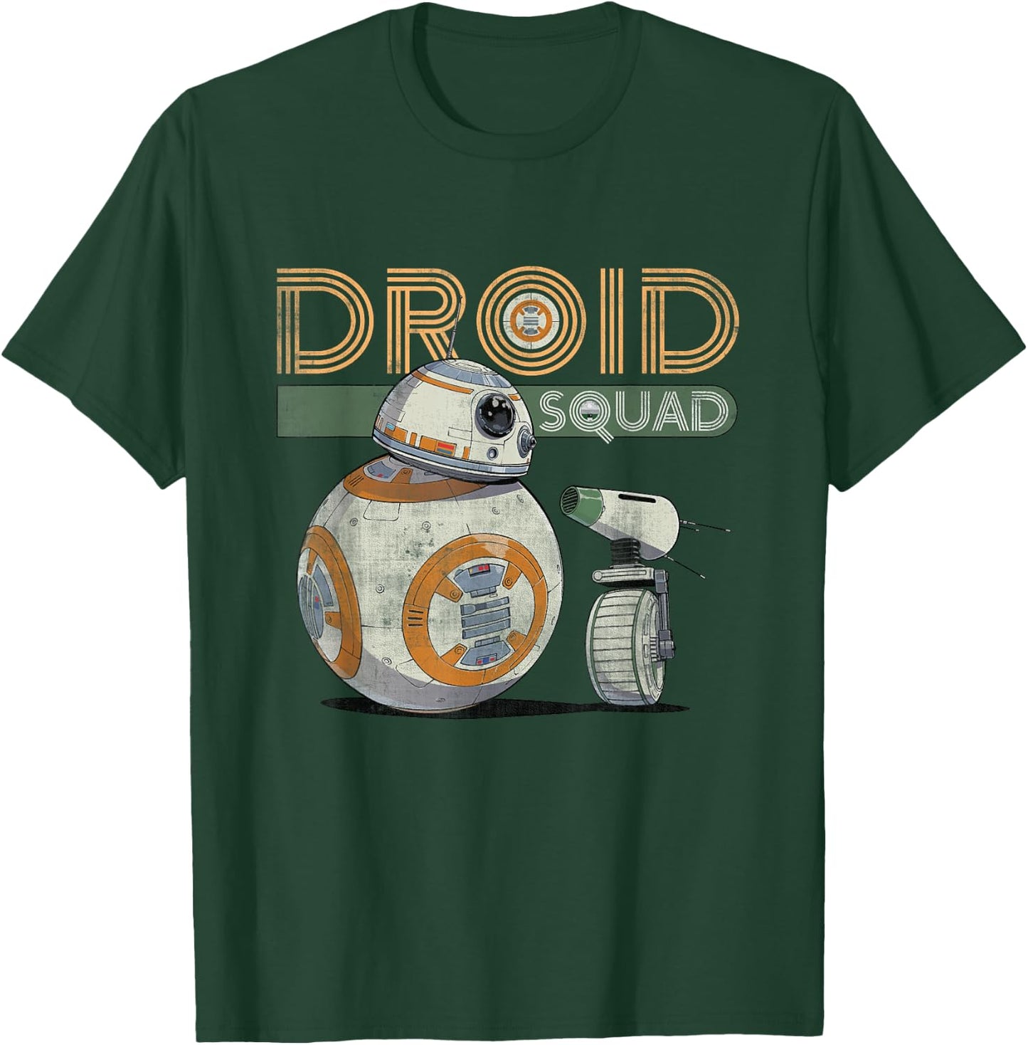 Star Wars Rise of Skywalker BB-8 & D-O Droid Squad T-Shirt - T-Shirt | Forest