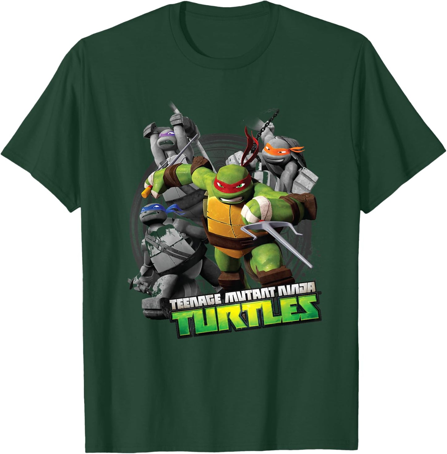 TMNT Ninja Group Shot Raphael T-Shirt - T-Shirt | Forest