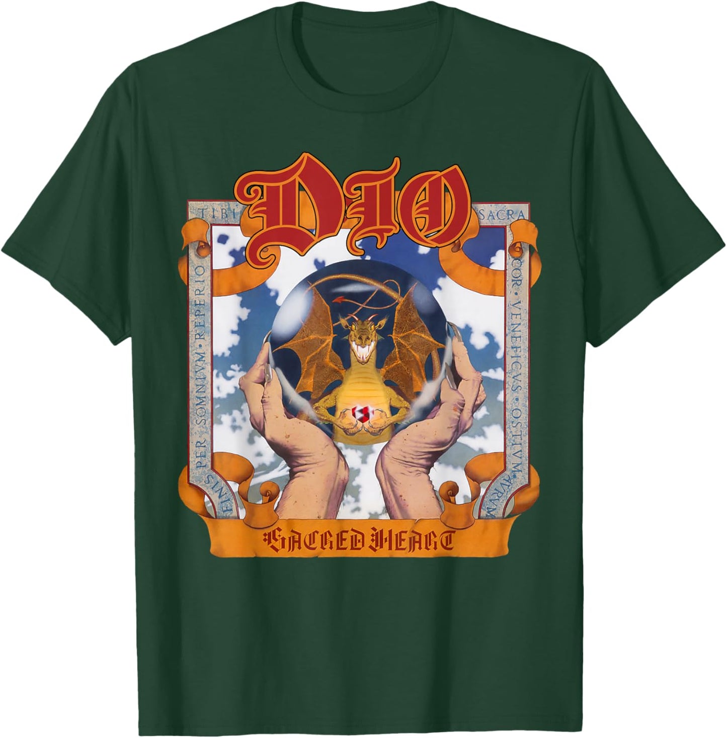 Dio – Sacred Heart Black T-Shirt - T-Shirt | Forest
