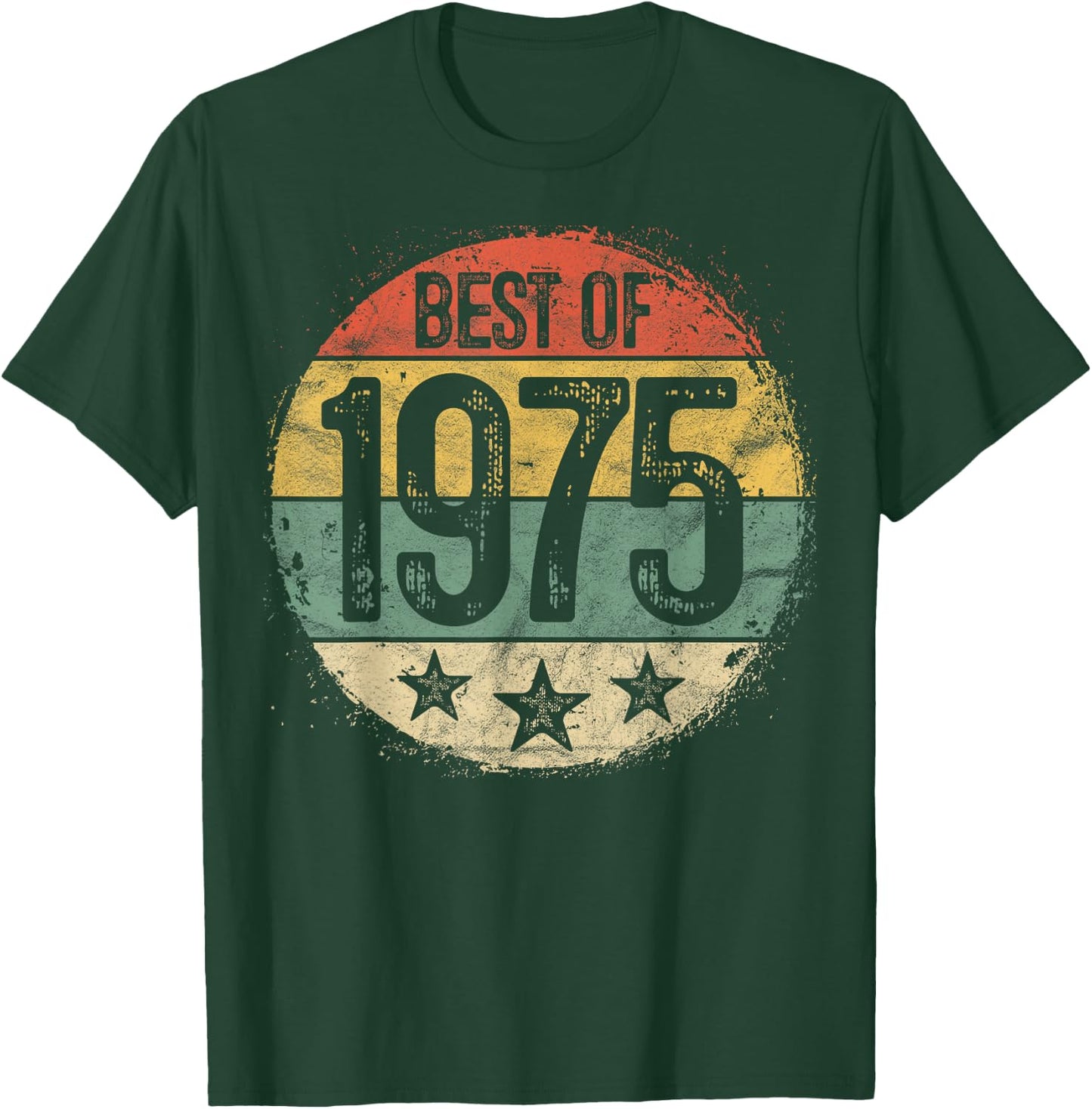 Best Of 1975 50th Birthday Gifts Women 50 Year Old T-Shirt - T-Shirt | Forest