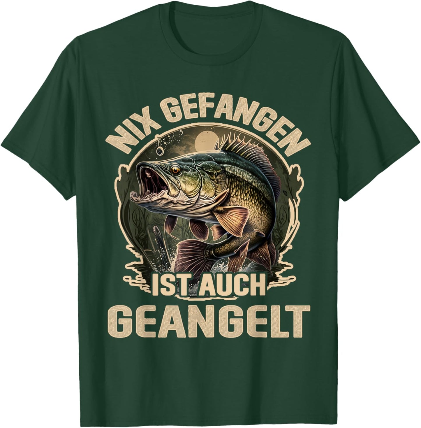 Angler Angeln lustige Angelsprüche Geschenk, Lustiges Angel , Schwarz, S T-Shirt - T-Shirt | Forest