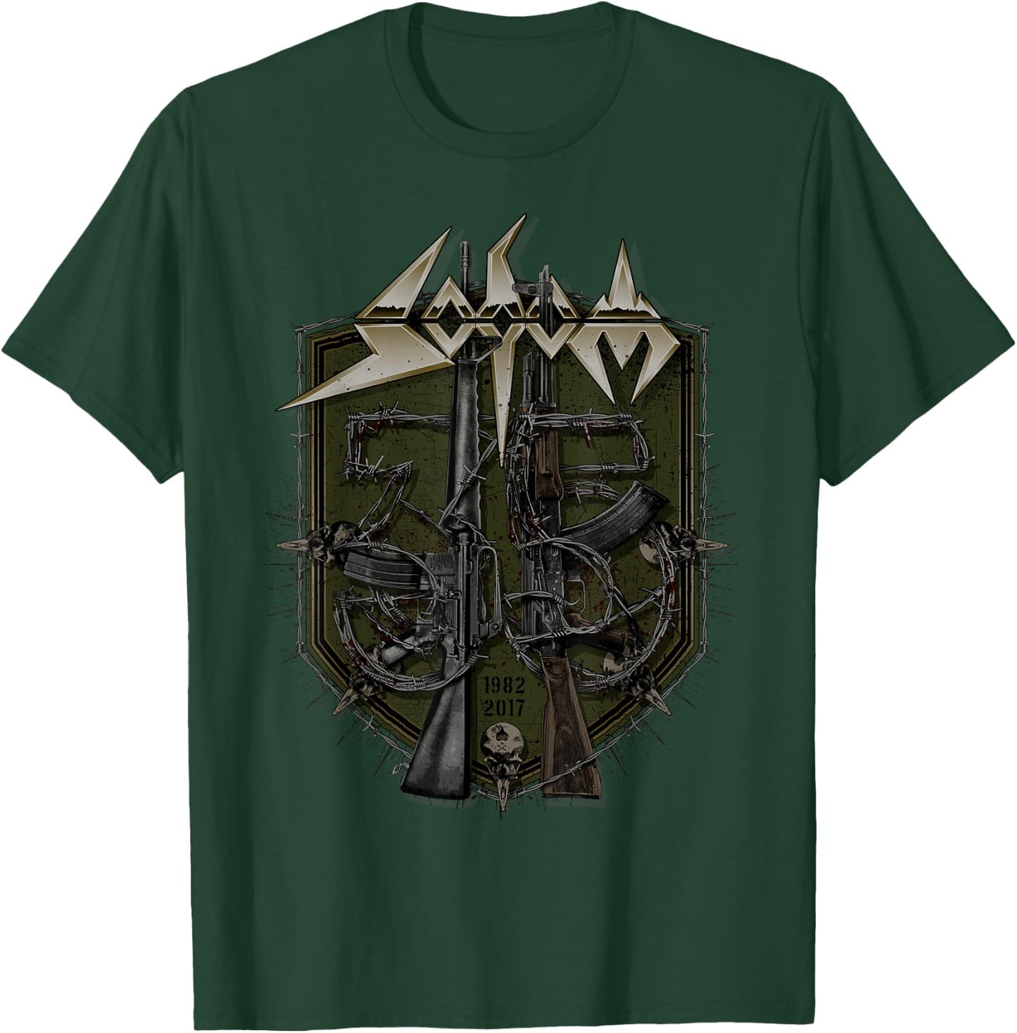 Sodom - 35 Years - Official Merchandise T-Shirt - T-Shirt | Forest