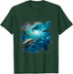 Swimming Sharks Ocean Underwater Life T-Shirt - T-Shirt | Forest