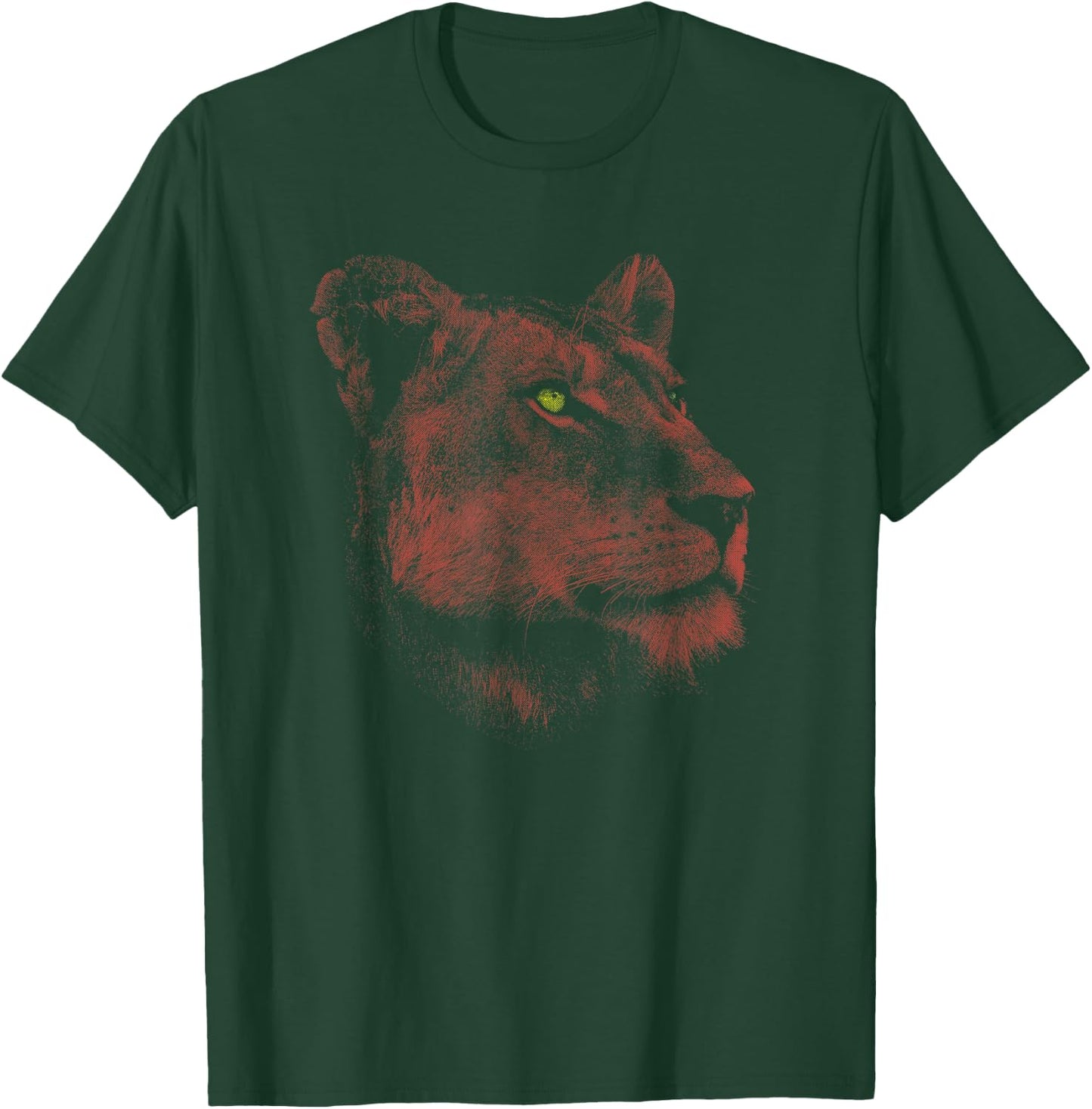 Lioness women | Female Lion T-Shirt - T-Shirt | Forest