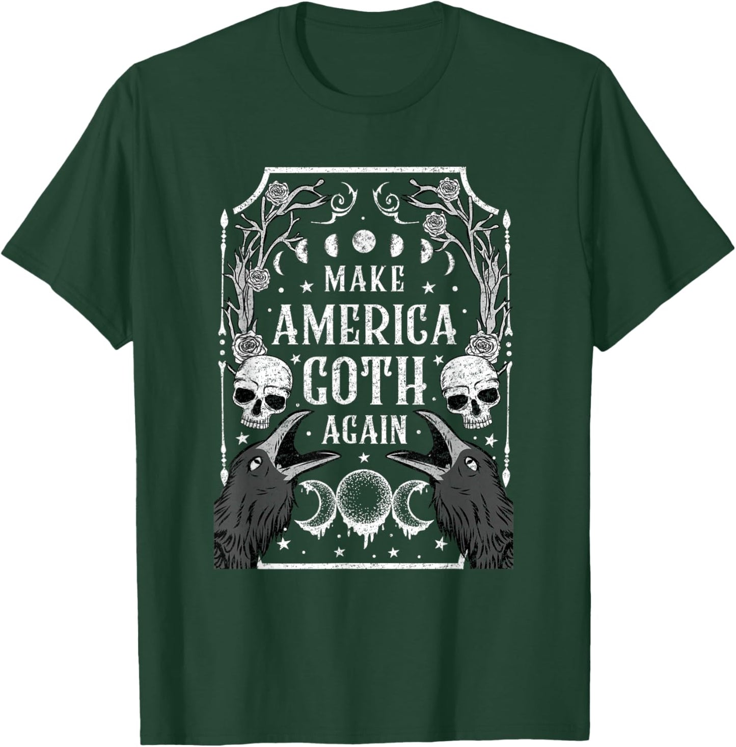Make America Goth Again Gothic Witchcraft T-Shirt - T-Shirt | Forest