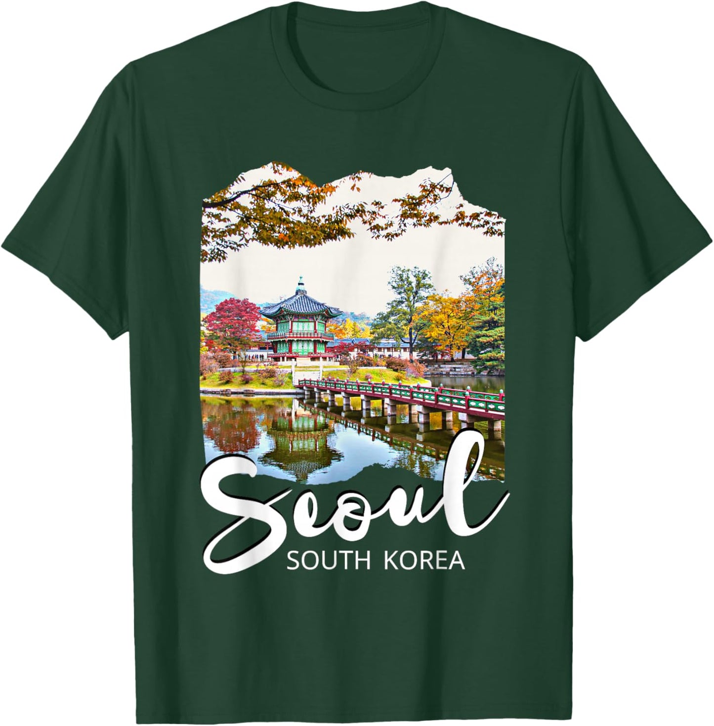 Seoul Souvenir / Seoul South Korea T-Shirt - T-Shirt | Forest