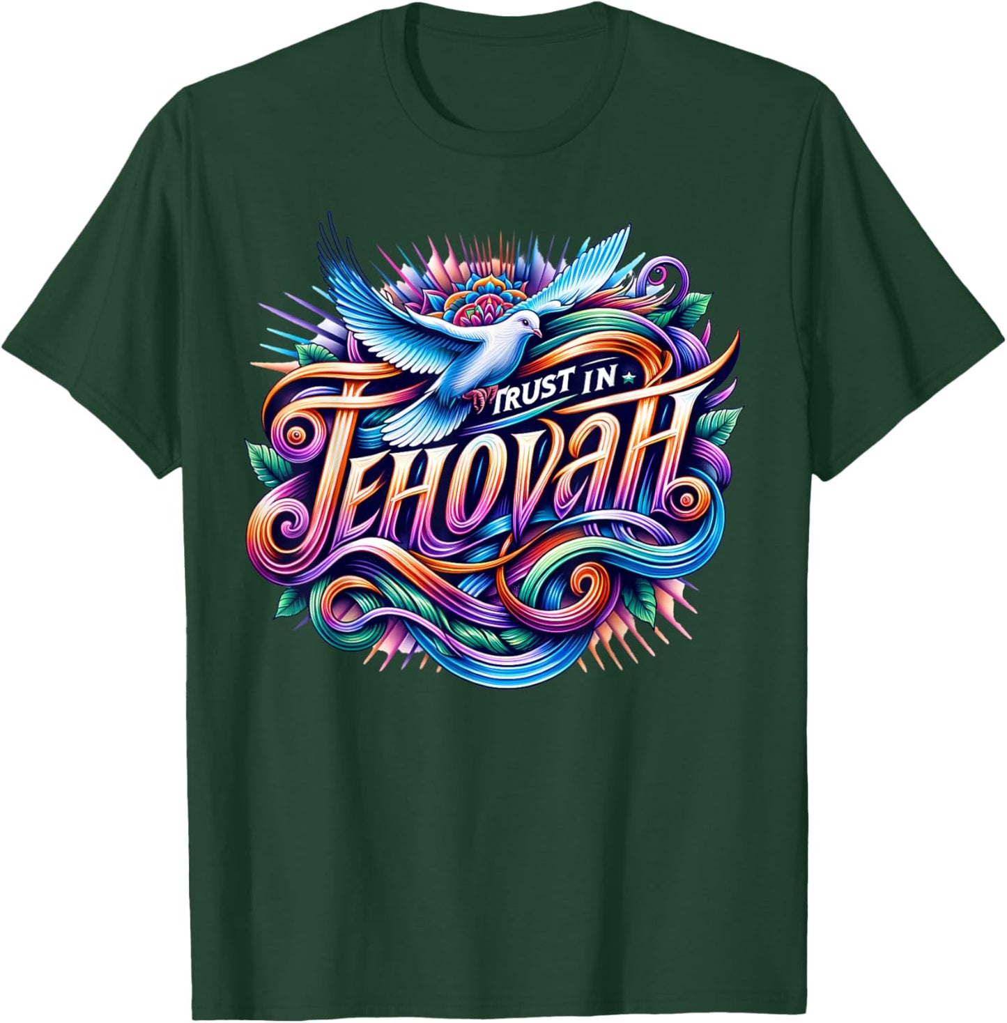 Jehovah's Witness Trust In Jehovah JW ORG JW T-Shirt - T-Shirt | Forest