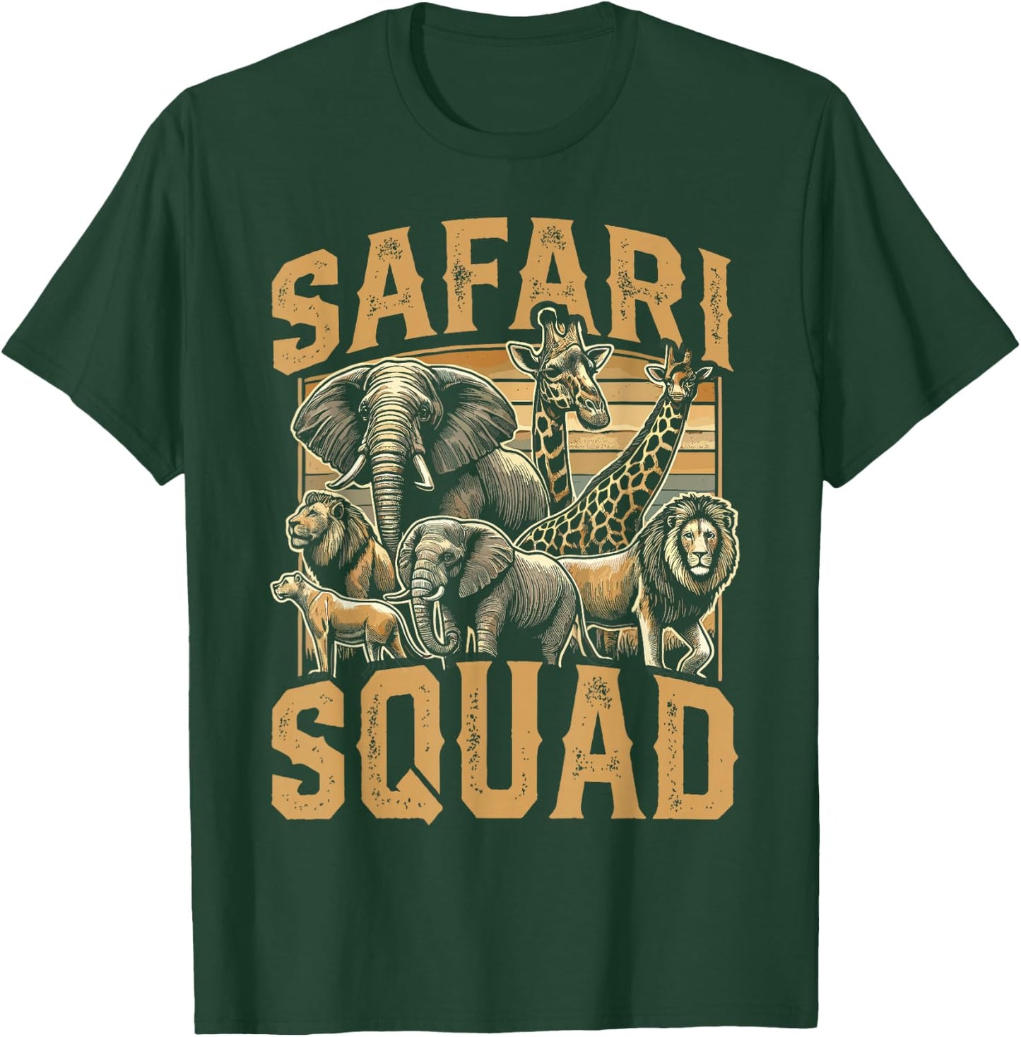 Safari Squad Zoo T-Shirt - T-Shirt | Forest