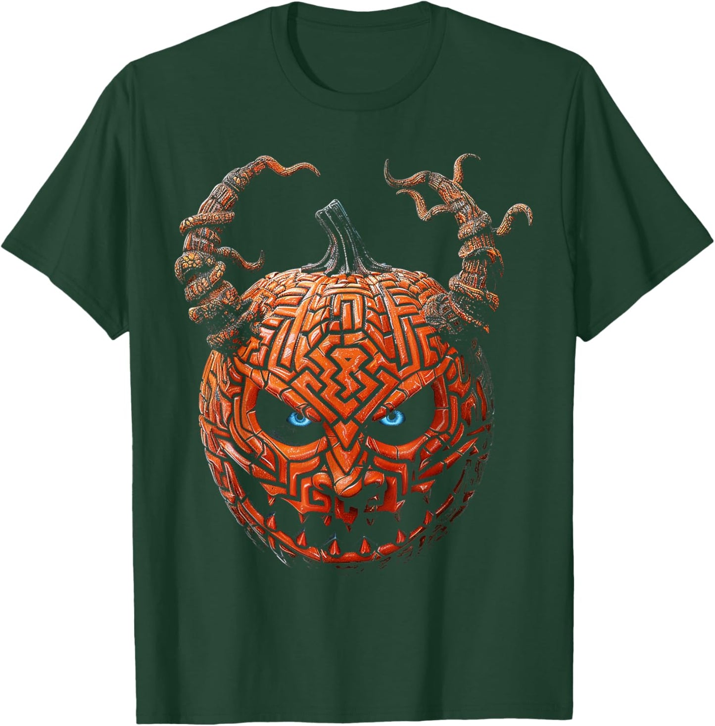 Pumpkin Costume Halloween Graphic Art Pumpkin T-Shirt - T-Shirt | Forest