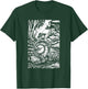 Happy Terrapin BanjoPlayer Folk Music Bluegrass T-Shirt - T-Shirt | Forest