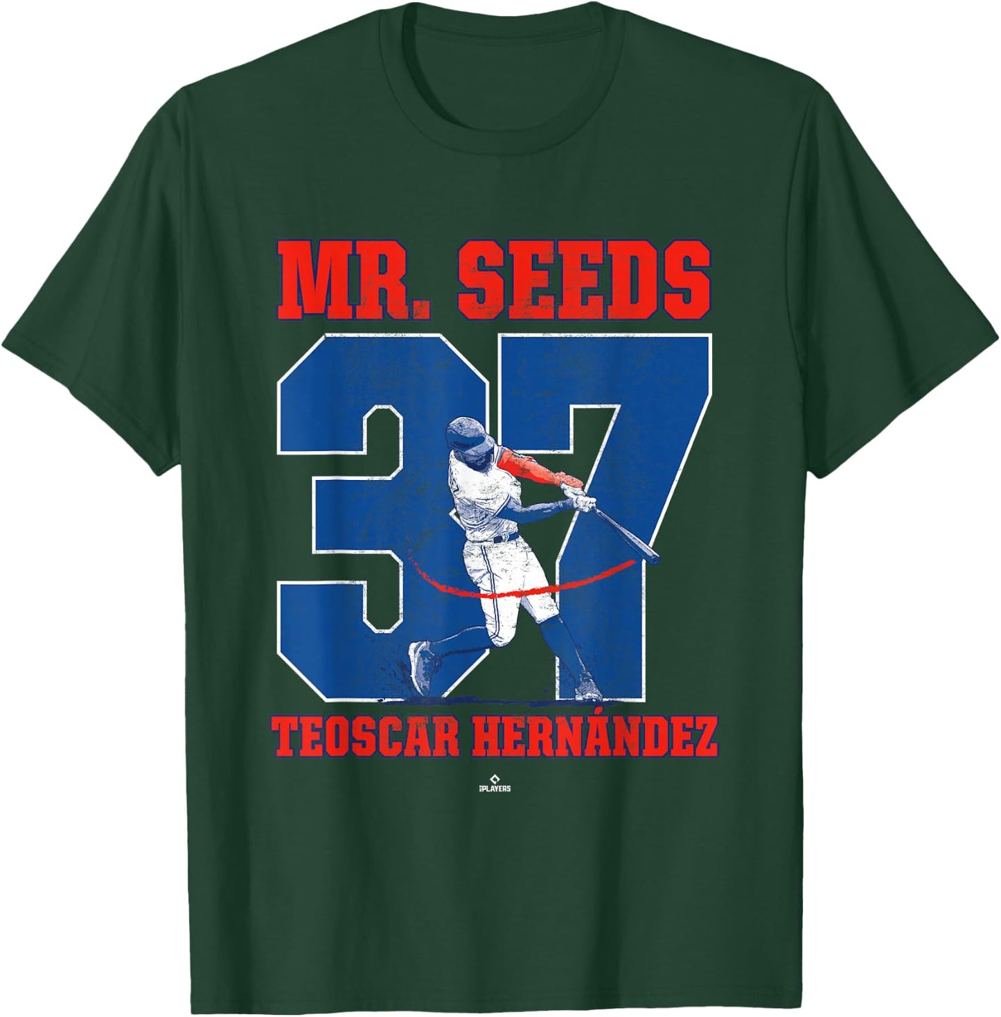 Mr Seeds Teoscar Hernandez Mr. Seeds Toronto MLBPA T-Shirt - T-Shirt | Forest