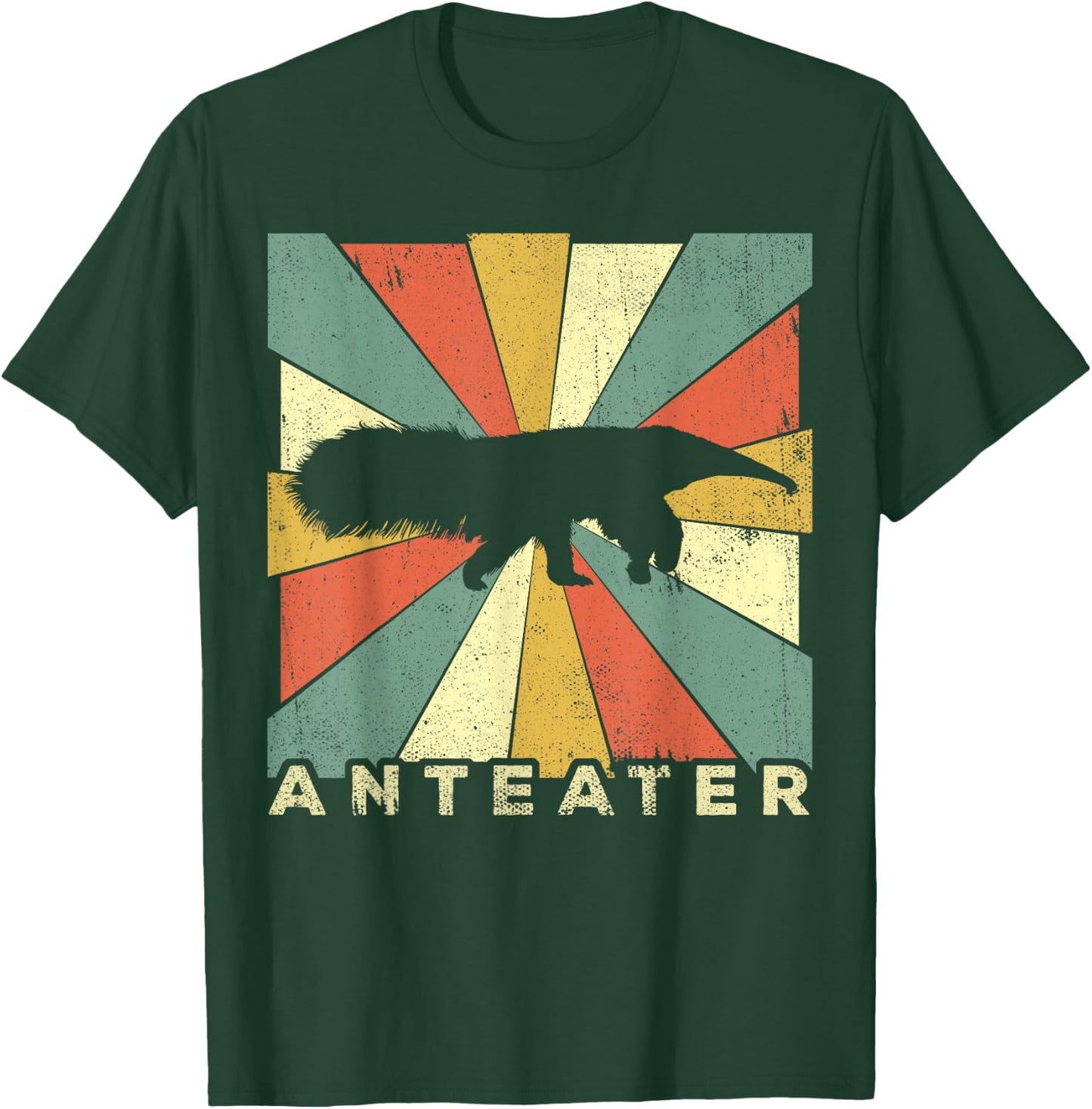 Vintage Anteater Lover Retro Style Animal T-Shirt - T-Shirt | Forest