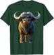 Buffalo Cape Water Buffalos Safari South African Buffalo T-Shirt - T-Shirt | Forest