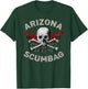 Funny Arizona Scumbag Vintage Distressed Skull Biker Style T-Shirt - T-Shirt | Forest