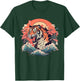 Asian inspired vintage style 80s retro Japanese Tiger T-Shirt - T-Shirt | Forest