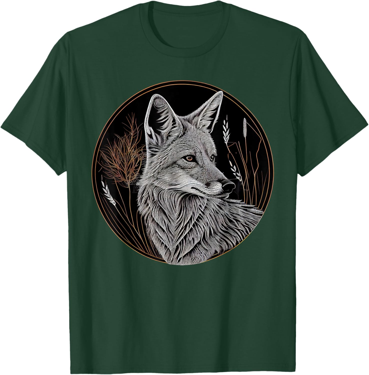 Coyote Animal Lover Wildlife Coyotes T-Shirt - T-Shirt | Forest