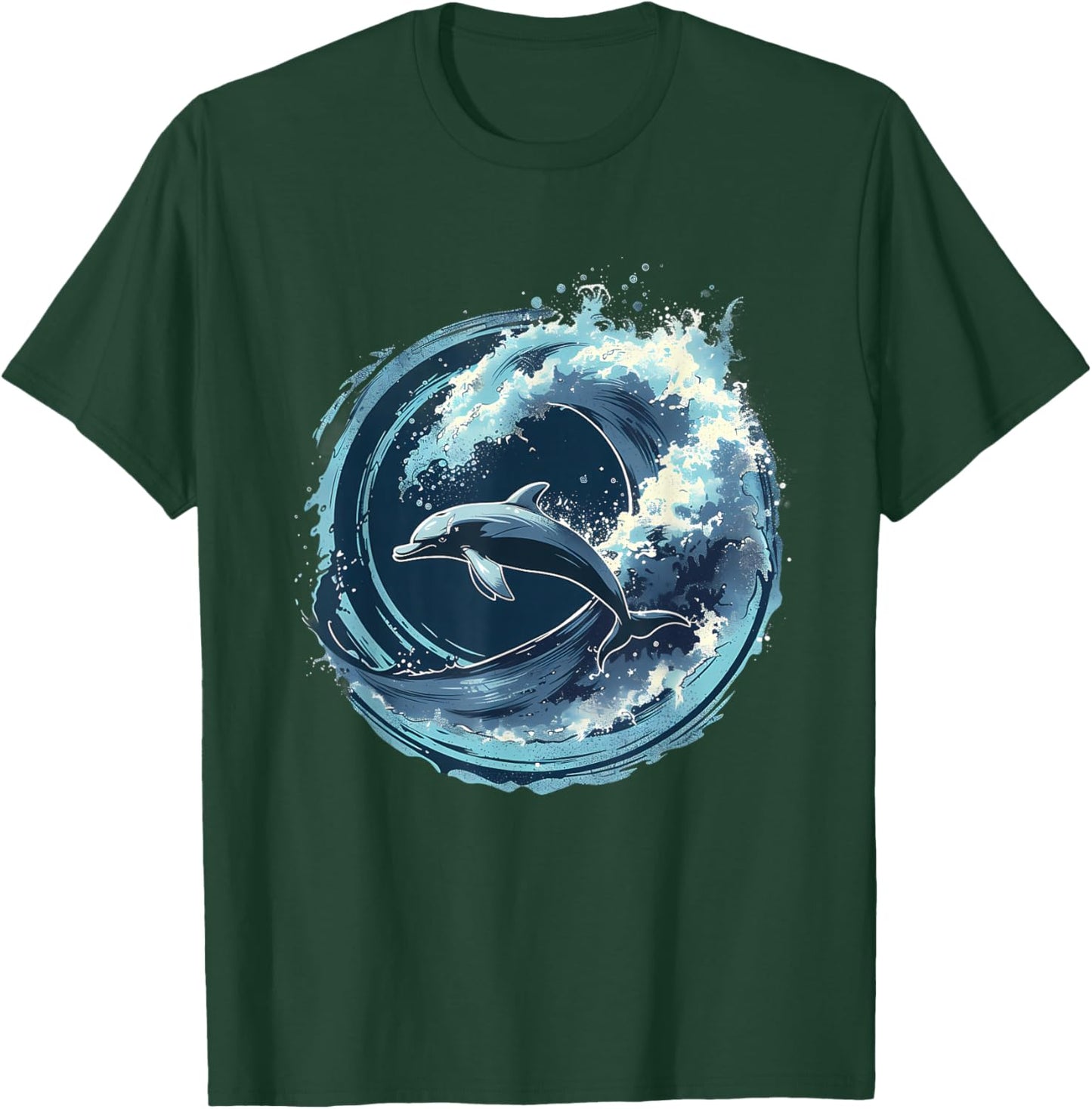Dolphin Sea Ocean Dolphin Ocean Sea Animal Dolphin Lover T-Shirt - T-Shirt | Forest