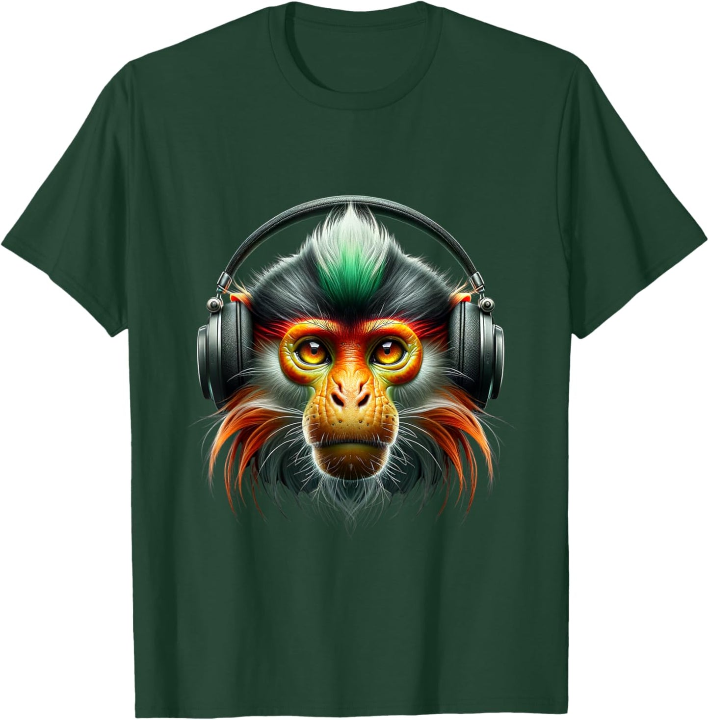 Red-shanked douc Shirt Monkey Portrait Wildlife Exotic Ape T-Shirt - T-Shirt | Forest