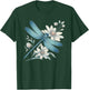 Dragonfly Casual Summer Women T-Shirt - T-Shirt | Forest