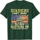 Soldiers Don't Brag Proud Army Brother Military Sibling Gift T-Shirt - T-Shirt | Forest