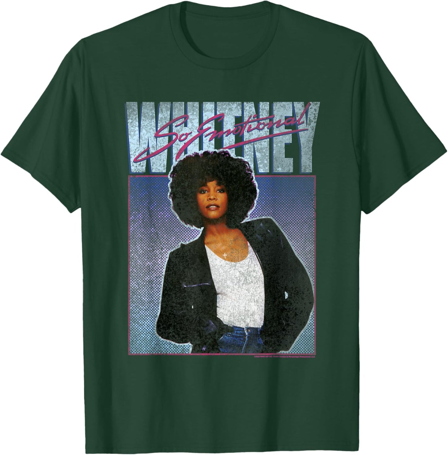 Whitney Houston So Emotional T-Shirt - T-Shirt | Forest