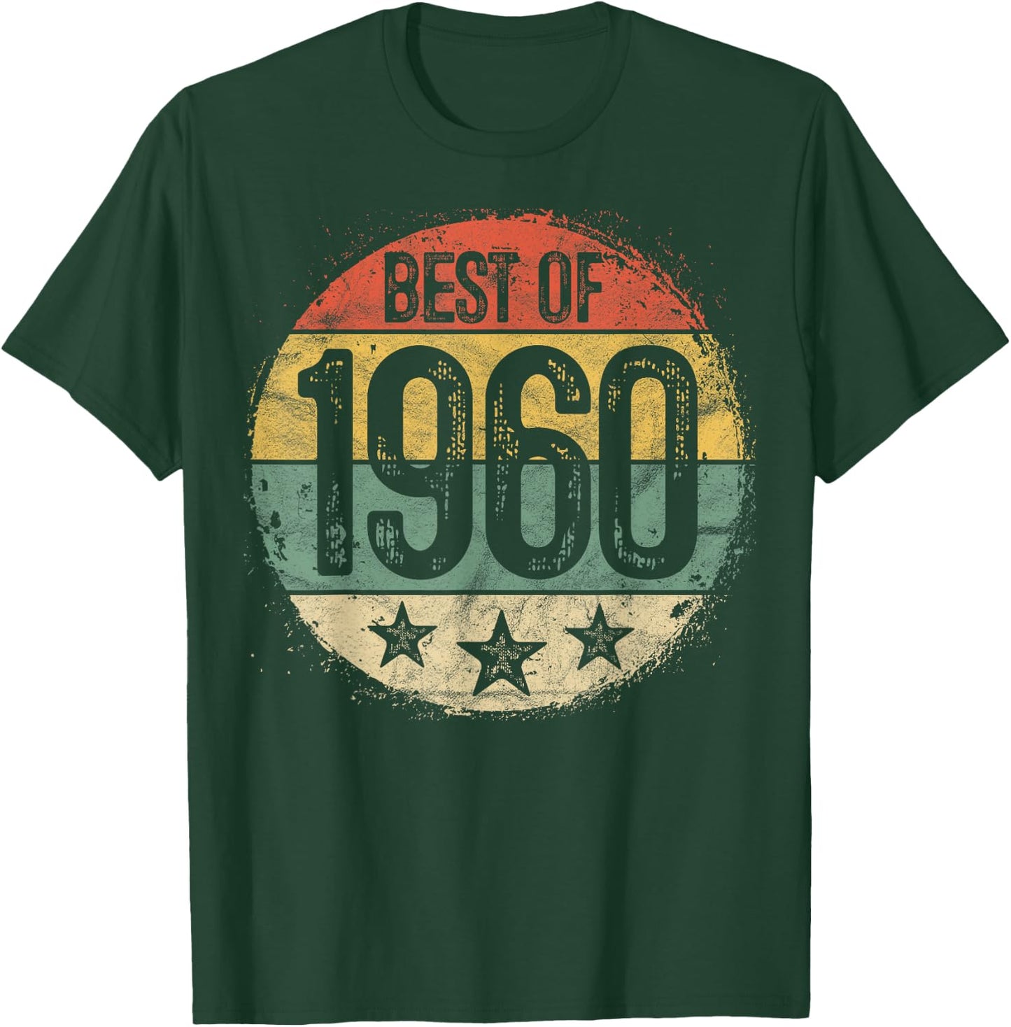 Best Of 1960 65th Birthday Gifts Women 65 Year Old T-Shirt - T-Shirt | Forest