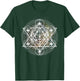 Metatron Cube Sacred Geometry Shirt - Spiritual Yoga T-Shirt - T-Shirt | Forest
