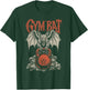 Goth Gym Bat Gothlete Funny Gothic Fitness Occult Kettlebell T-Shirt - T-Shirt | Forest