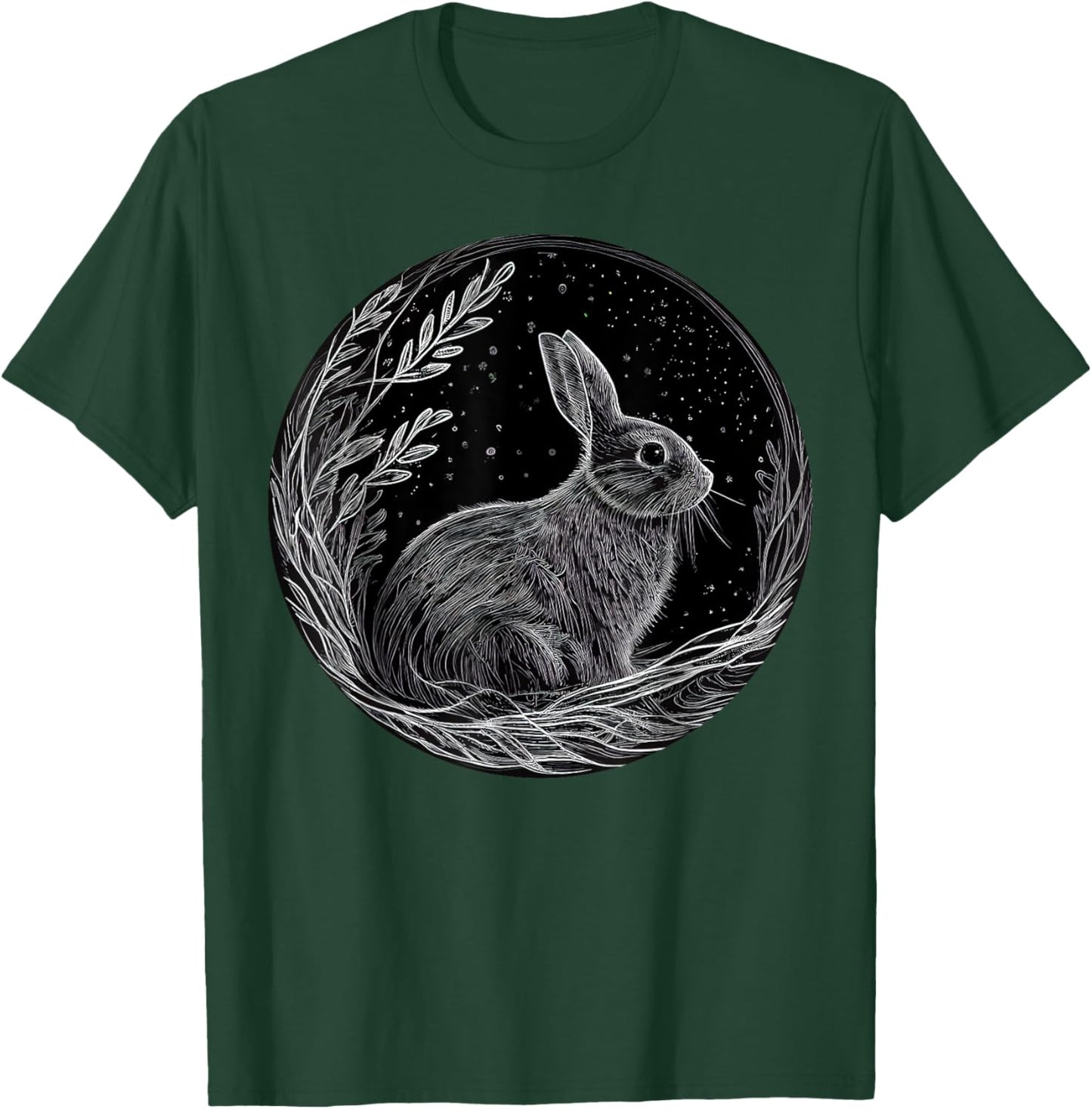 Rabbit Animal Lover Wildlife Rabbits T-Shirt - T-Shirt | Forest
