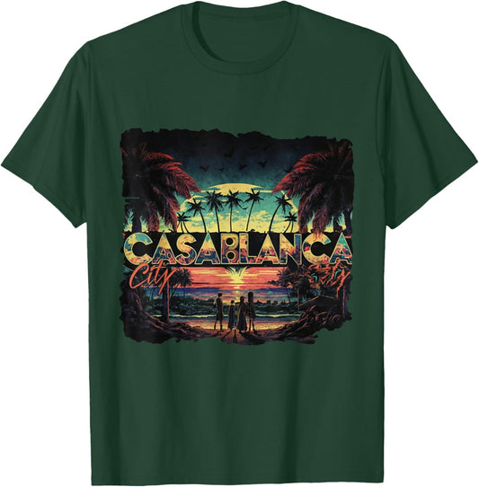 Casablanca Morocco T-Shirt - T-Shirt | Forest