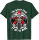 Oh What Fun It Is To Ride Christmas Santa Motorcycle Biker T-Shirt - T-Shirt | Forest