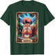 The ADHD Funny Tarot Card Squirrel Autism Awareness T-Shirt - T-Shirt | Forest