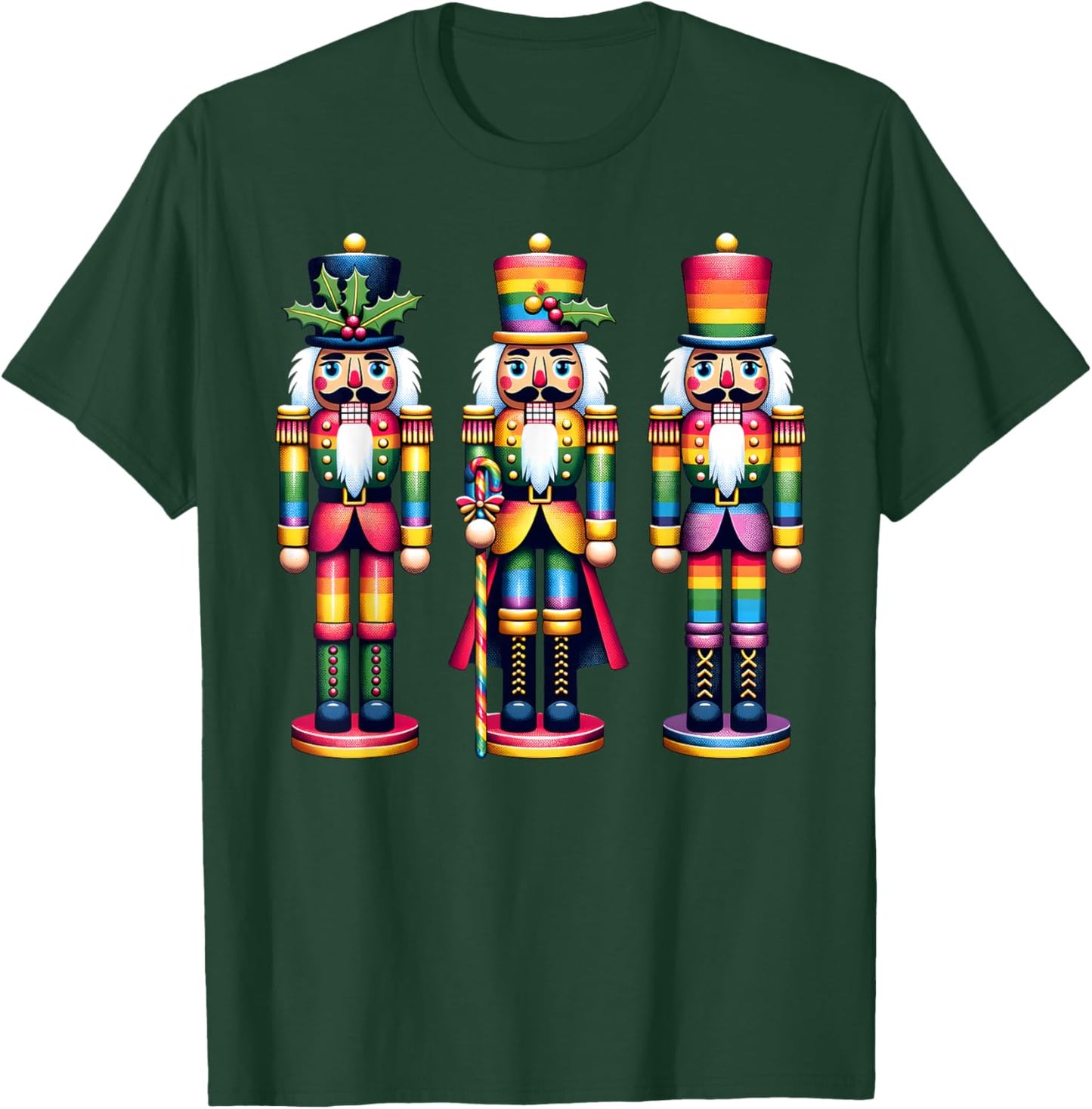 Gay Nutcracker Christmas T-Shirt - T-Shirt | Forest