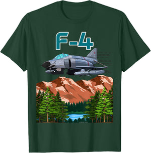 Army Supersonic Jet Military Armed Forces Fighter-Bomber T-Shirt - T-Shirt | Forest