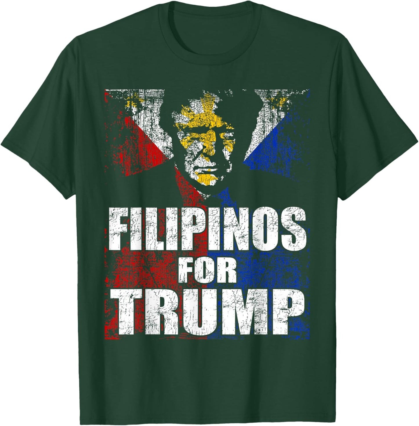 Filipinos For Trump T-Shirt - T-Shirt | Forest