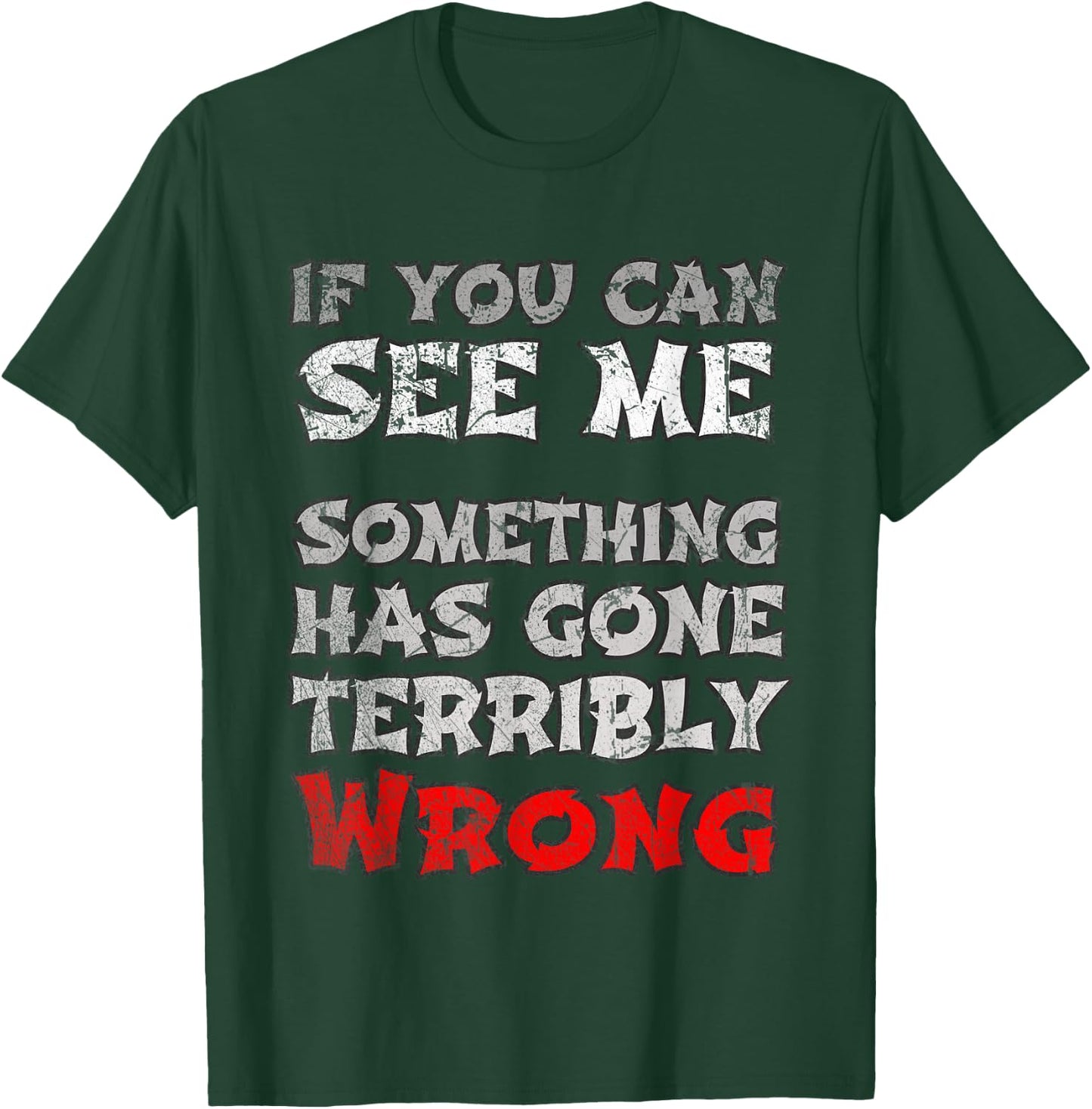 Funny You Can See Me Theater Ninja Backstage Props Crew T-Shirt - T-Shirt | Forest