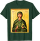 St. Mary Apostle Magdalene Eastern Orthodox Byzantine Art T-Shirt - T-Shirt | Forest