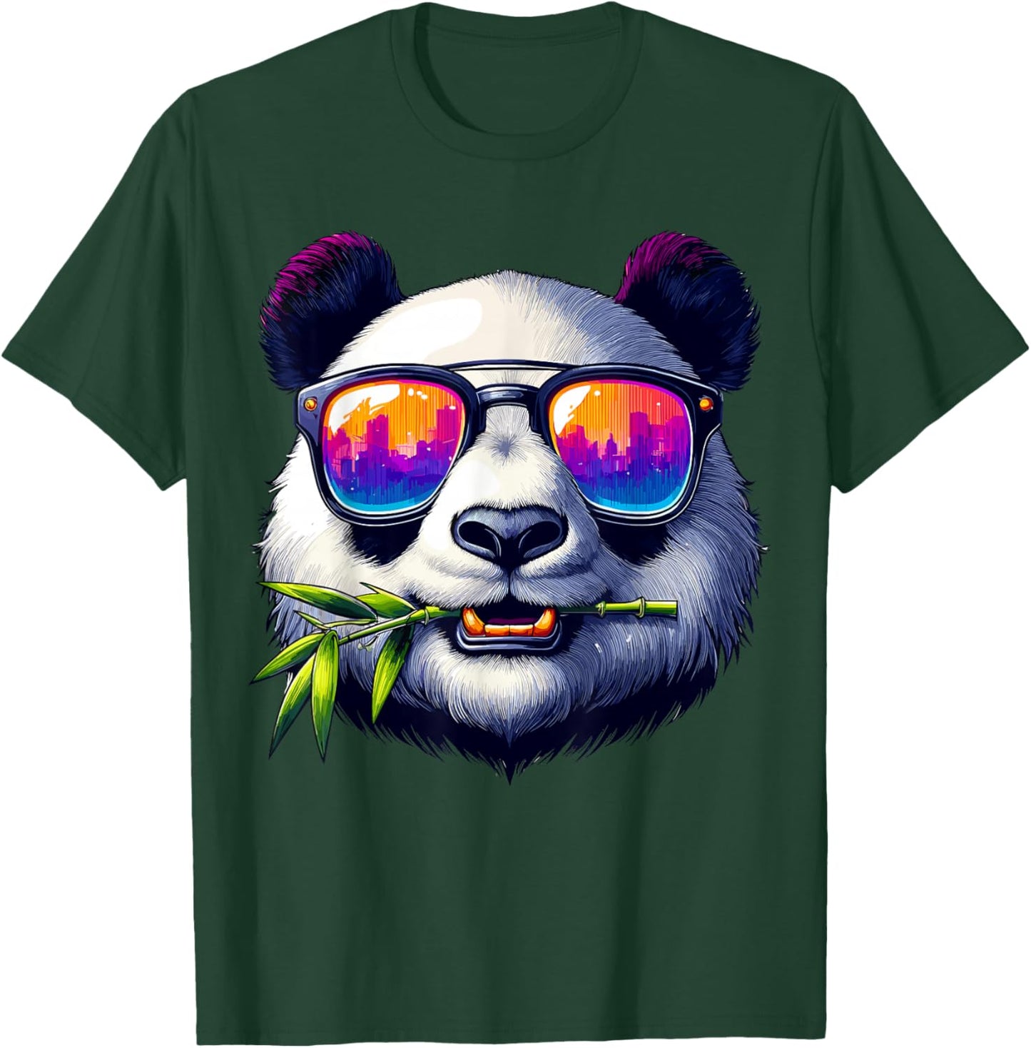 Panda Bear In Sunglasses Panda T-Shirt - T-Shirt | Forest