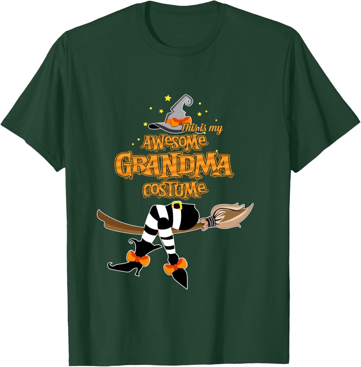 This Is My Awesome Grandma Costume - Halloween T-Shirt - T-Shirt | Forest